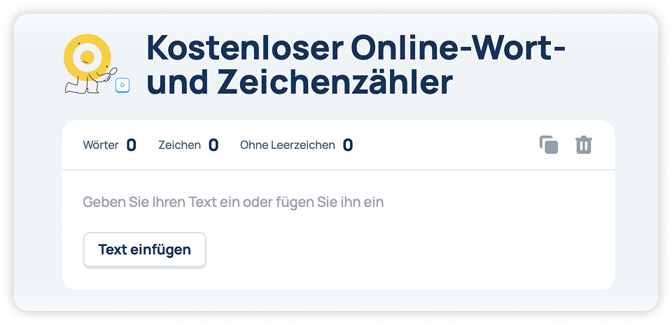 Ratatype Kostenloser Online-Wort-und Zeichenzähler