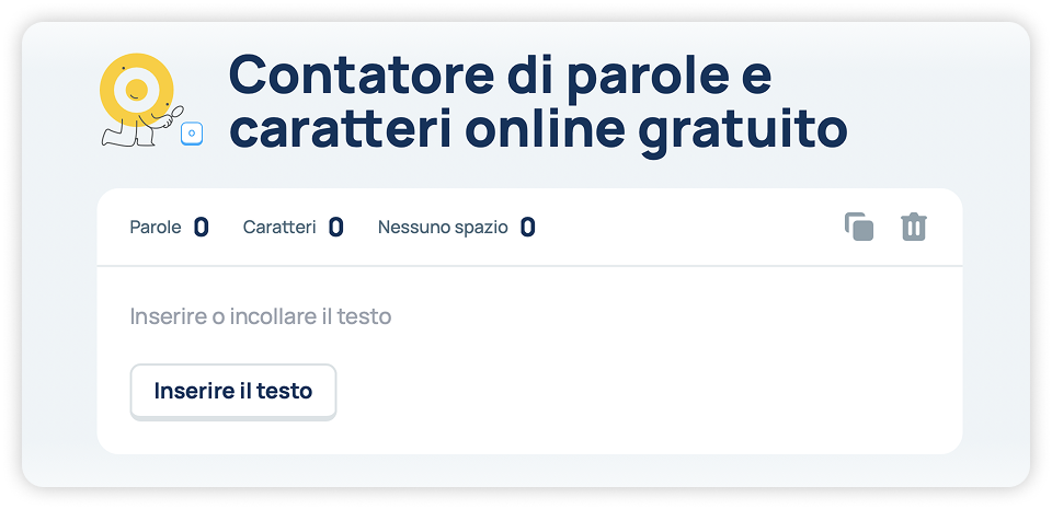 Ratatype sul contatore di parole