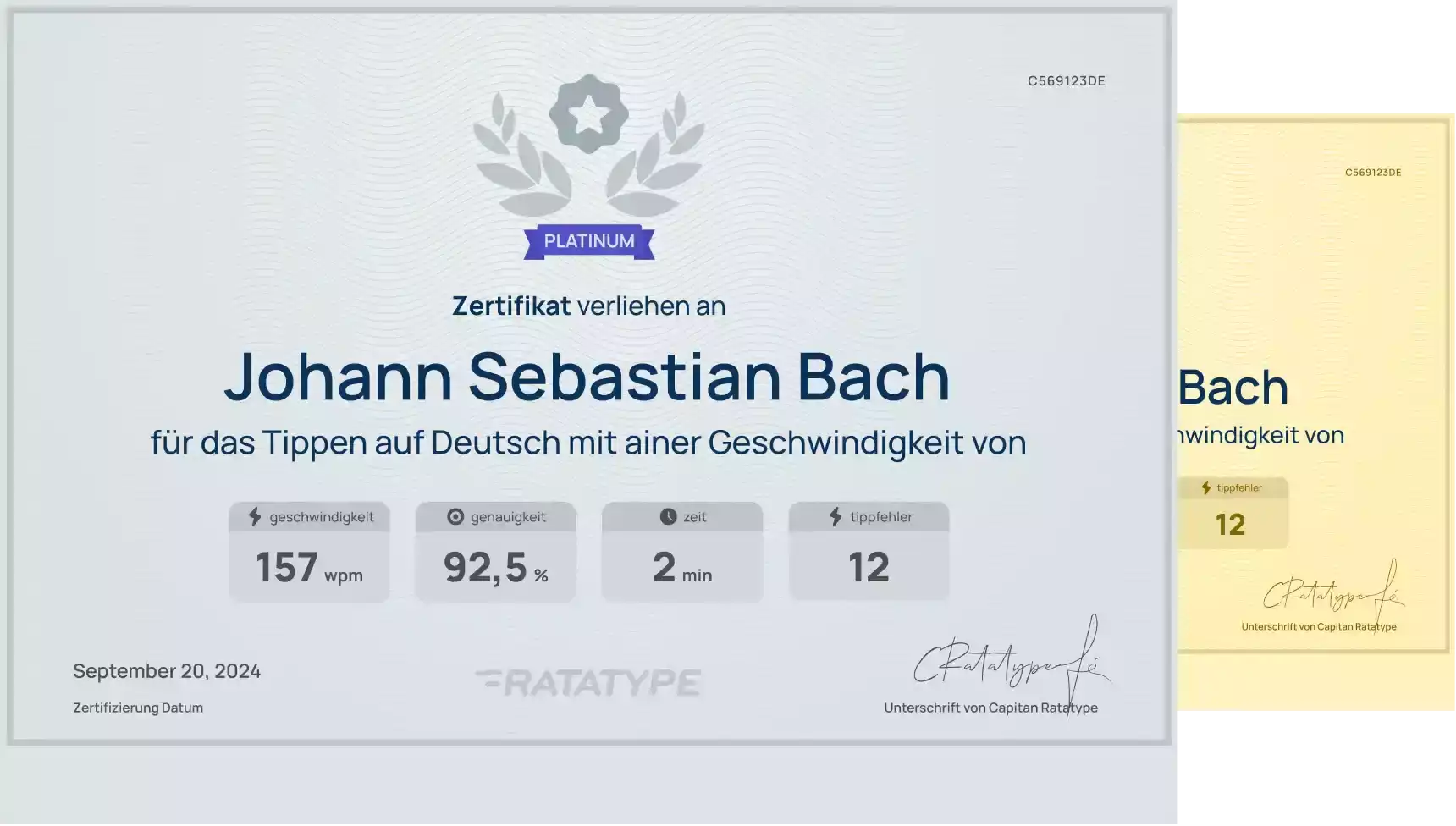 Hol dir ein Zertifikat