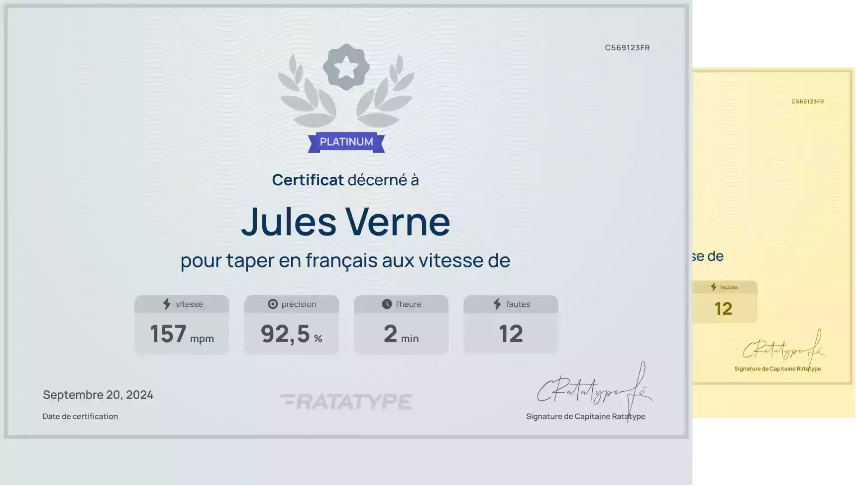 Obtenez un certificat